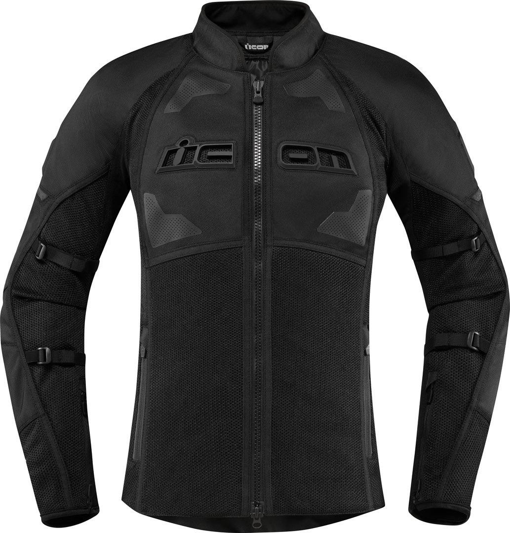 Icon Contra 2 Damen Motorrad Textiljacke schwarz M Abbildung 1