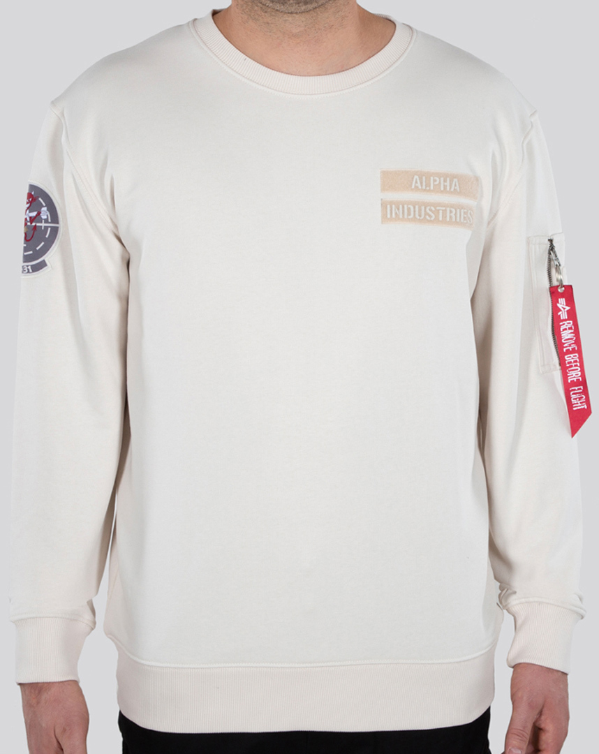 Alpha Industries Dust Devil Pullover white 3XL Figure 1