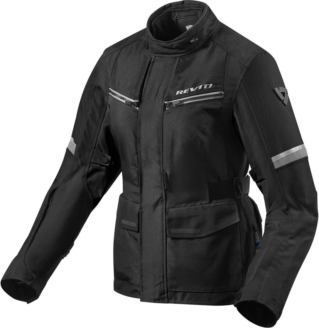 Revit Outback 3 Ladies Motorcycle Textile Jacket black/silver 46 Figure 1