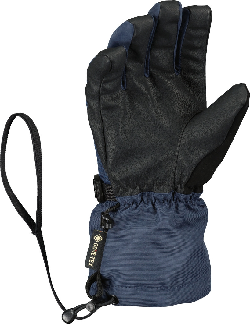 Scott Ultimate Premium Gore-Tex Snöskoterhandskar för barn Mörkblå L Figur 2
