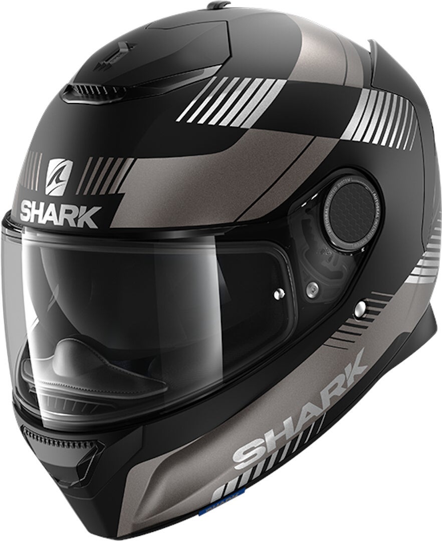 Shark Spartan Strad přilba černá matná/šedá M (57/58) Obrázek 1