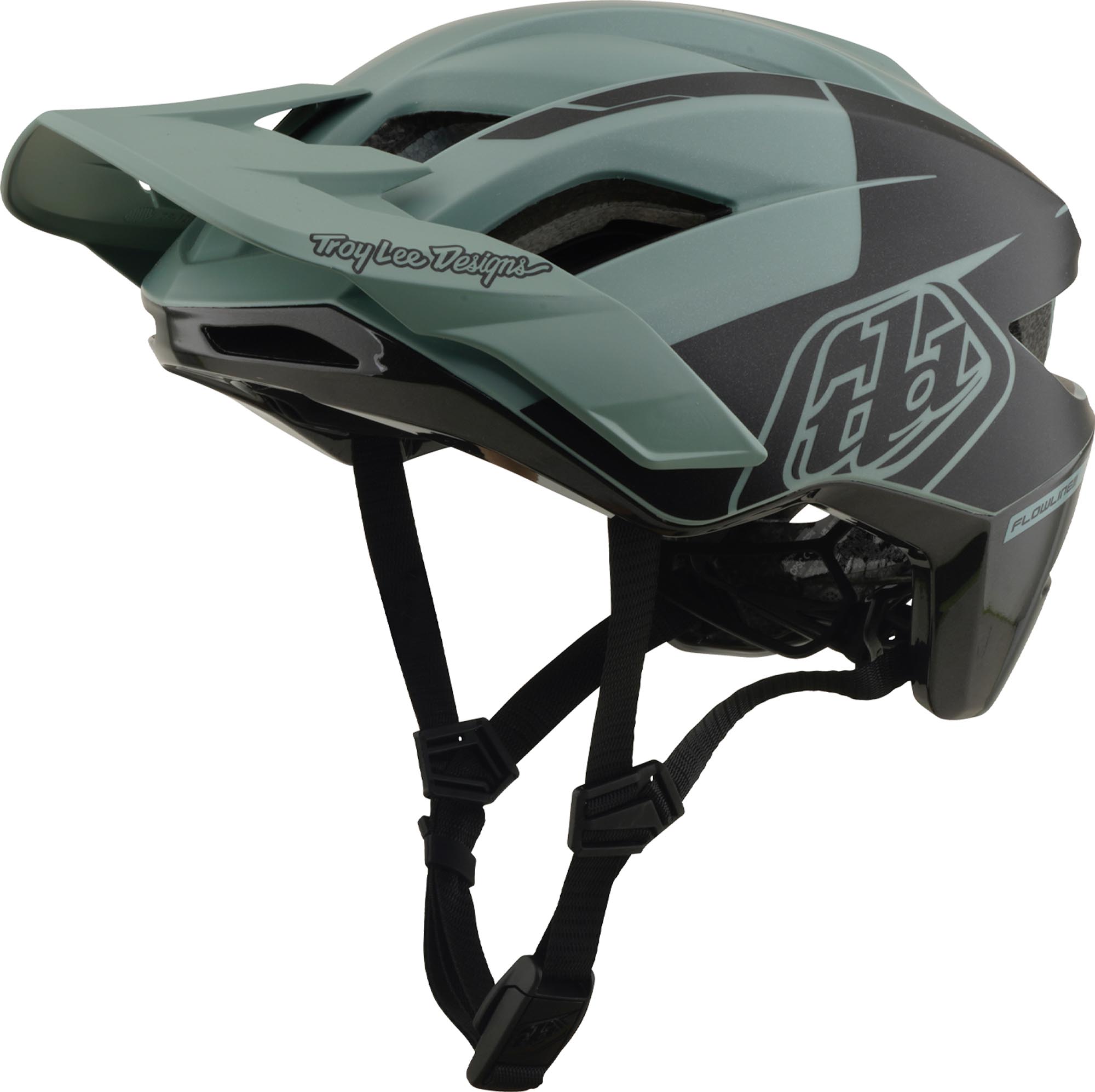 Troy Lee Designs Flowline SE MIPS Hydro Cykelhjälm grön/grå XL-XXL (60/63) Figur 1