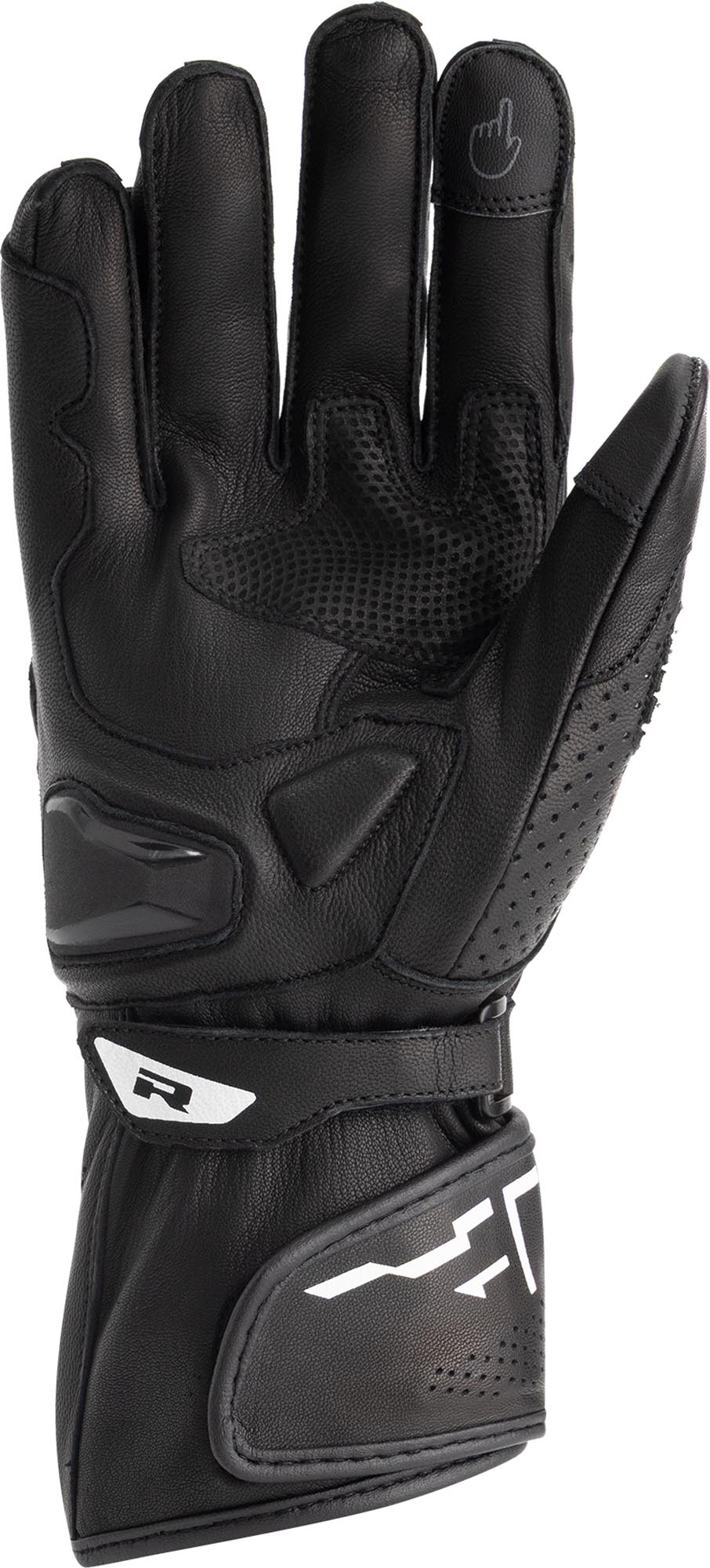 Richa RS-86 Gants de moto Noir/Blanc 2XL Figure 2
