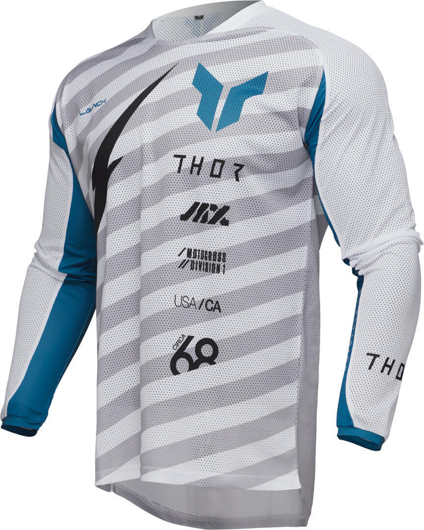 Thor Launchmode Vented Raid Tricou de motocross Articolul principal Figura 1 Thor Launchmode Vented Raid Tricou de motocross Articolul principal Figura 1