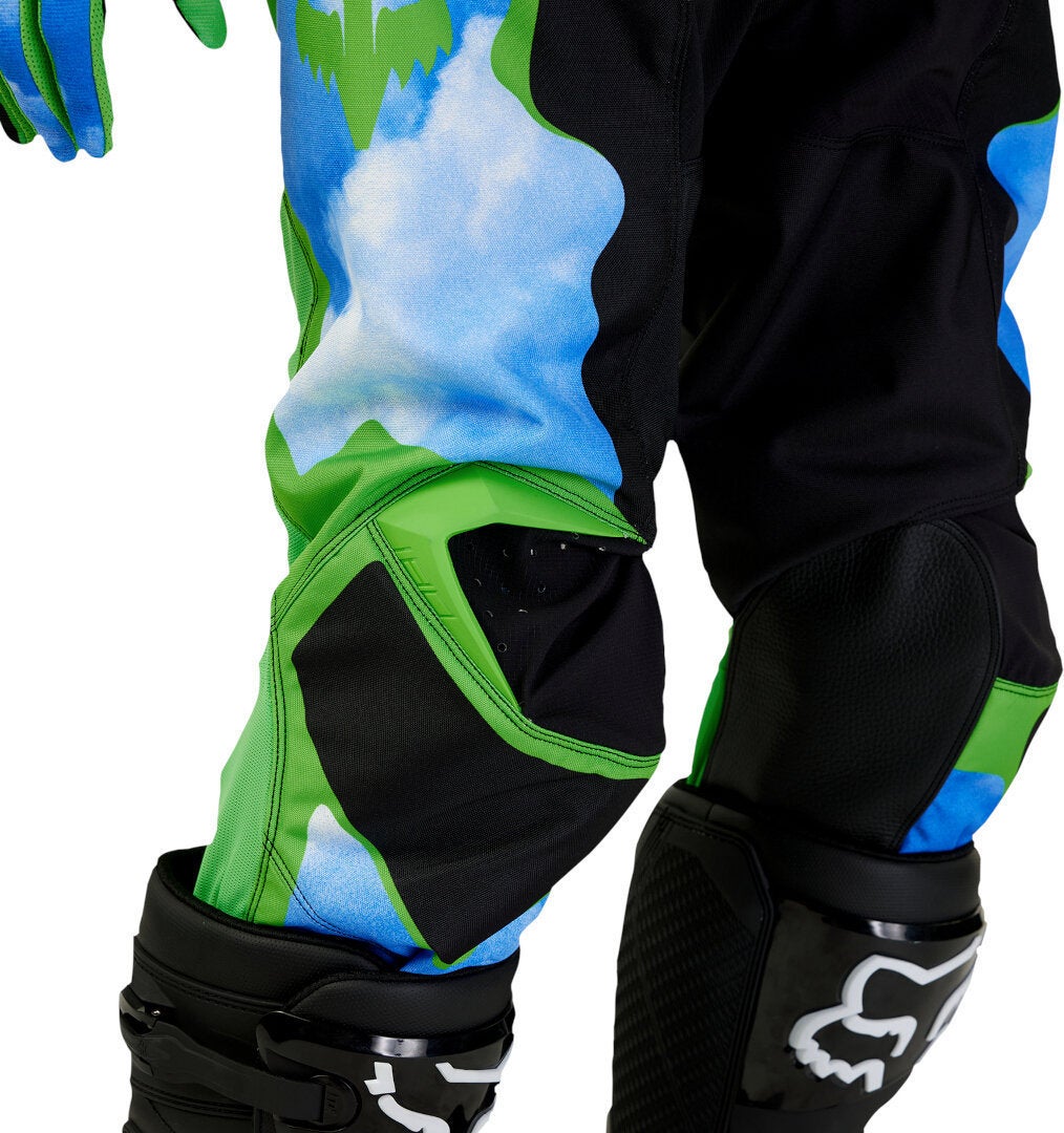 FOX 180 Atlas Calça Motocross preto/verde 32 Figura 7