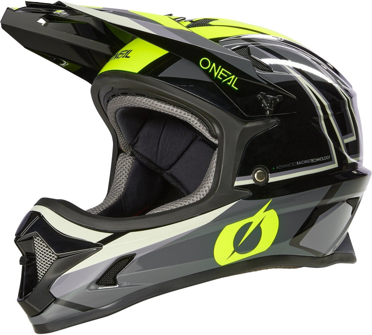 Oneal Sonus Split V.23 Casco Downhill nero/giallo M (57/58) Figura 1