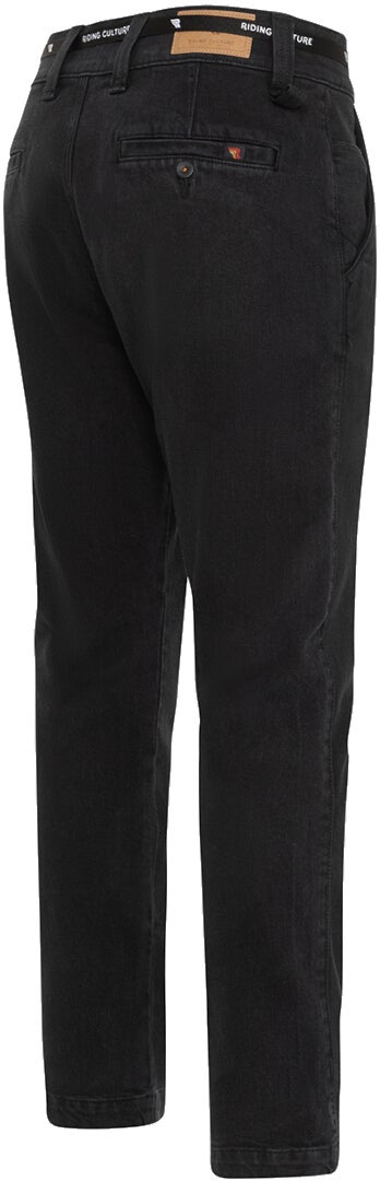Riding Culture Chino Pantalons textiles de moto noir 32/32 Figure 2