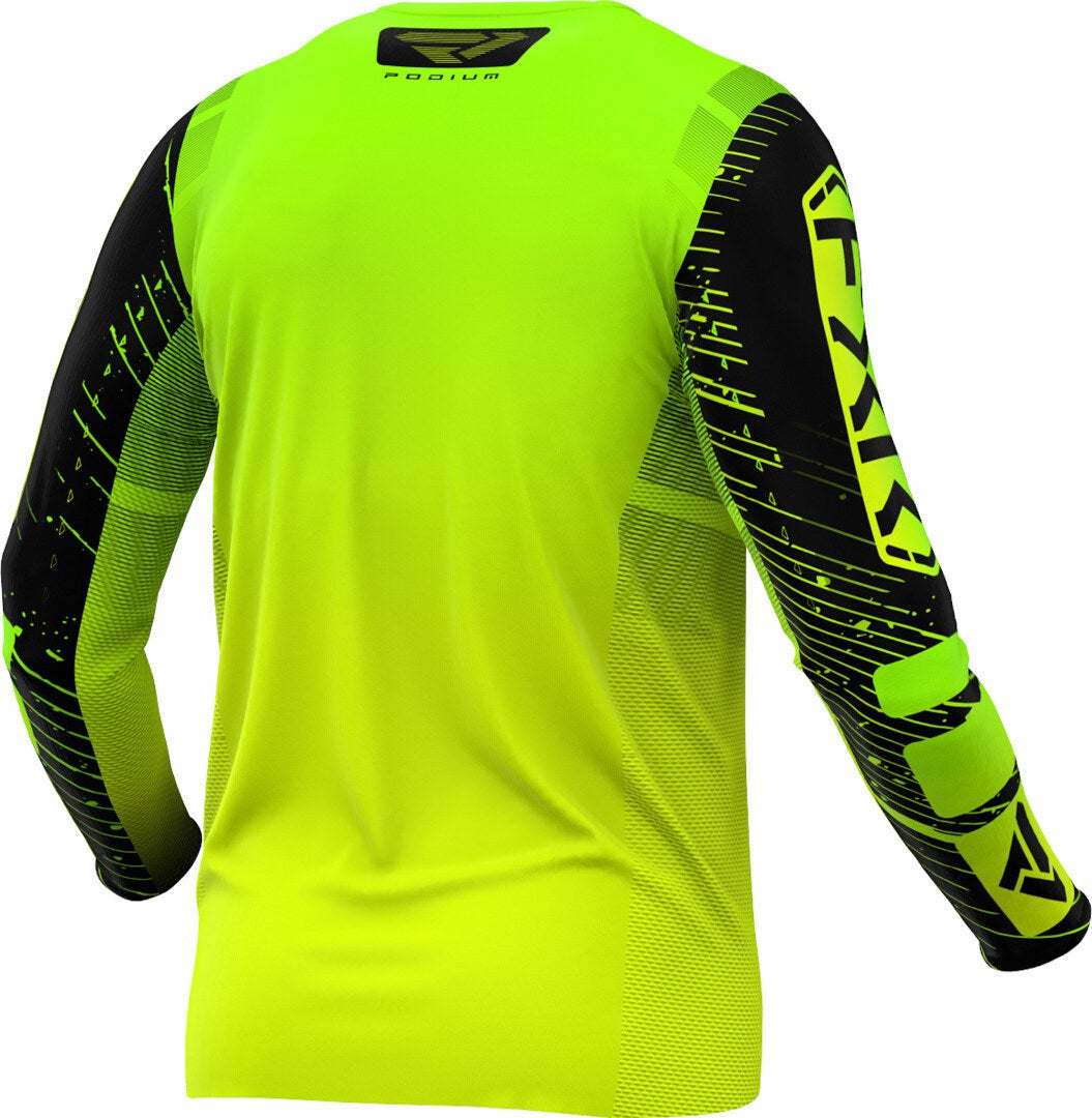FXR Podium 2025 Motokrosový dres Jedovatě zelená/černá XXL Obrázek 2
