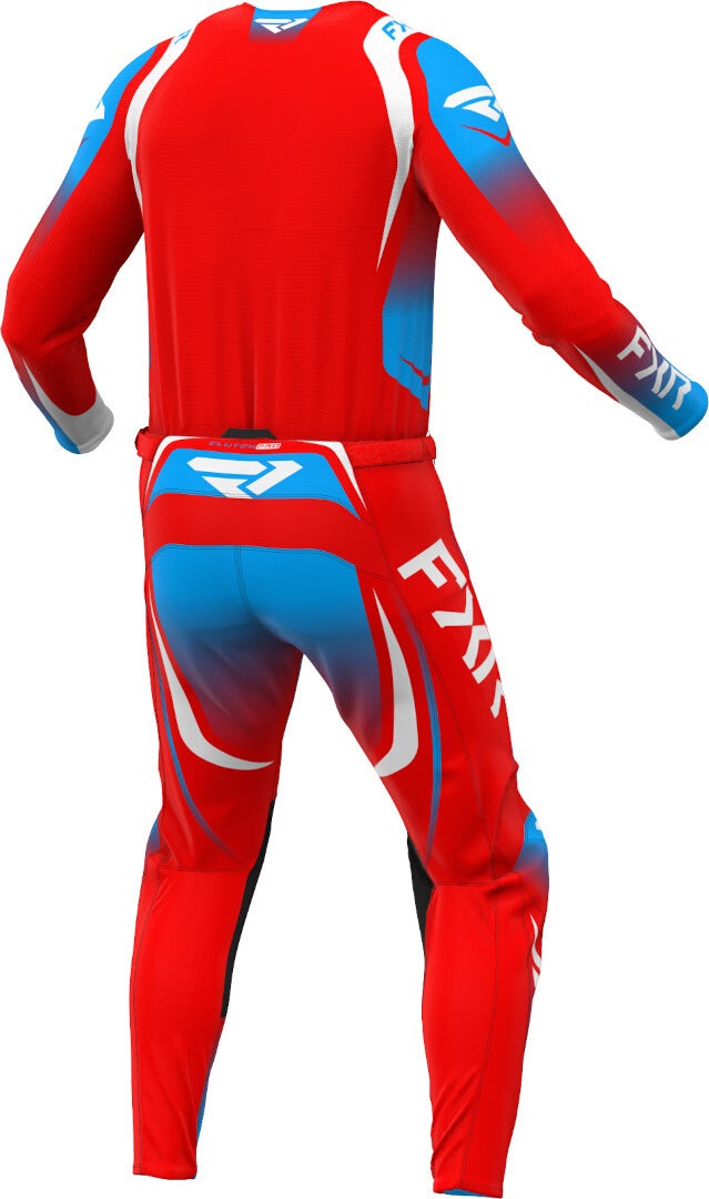 FXR Clutch Pro 2025 Motocross Jersey red/white/blue M Figure 2