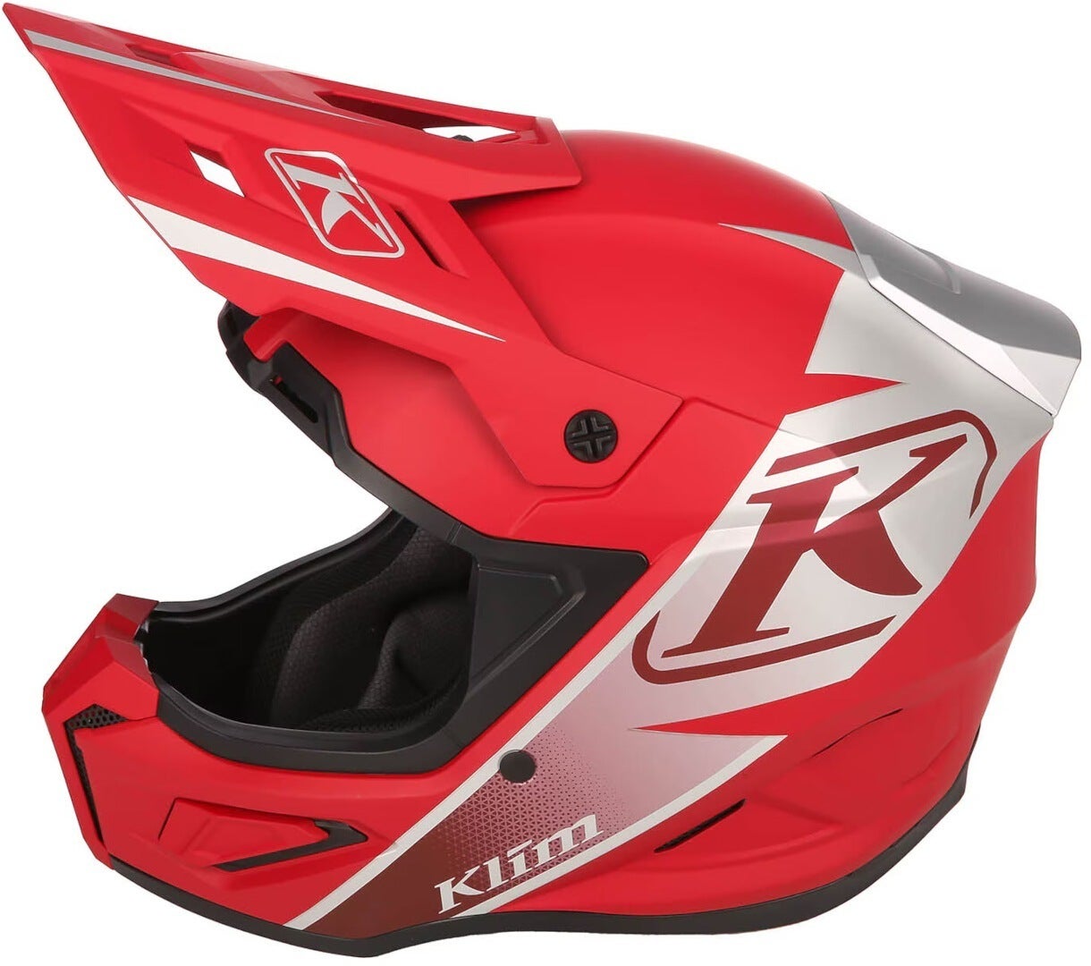 Klim T1 Freeride Snescooter hjelm rød mat/grå mat S (55/56) Figur 7