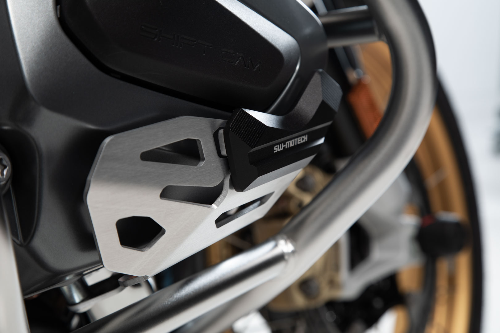 SW-Motech Cylinderskydd - Svart/Silver. BMW R 1250 GS, R 1250 R. Figur 5