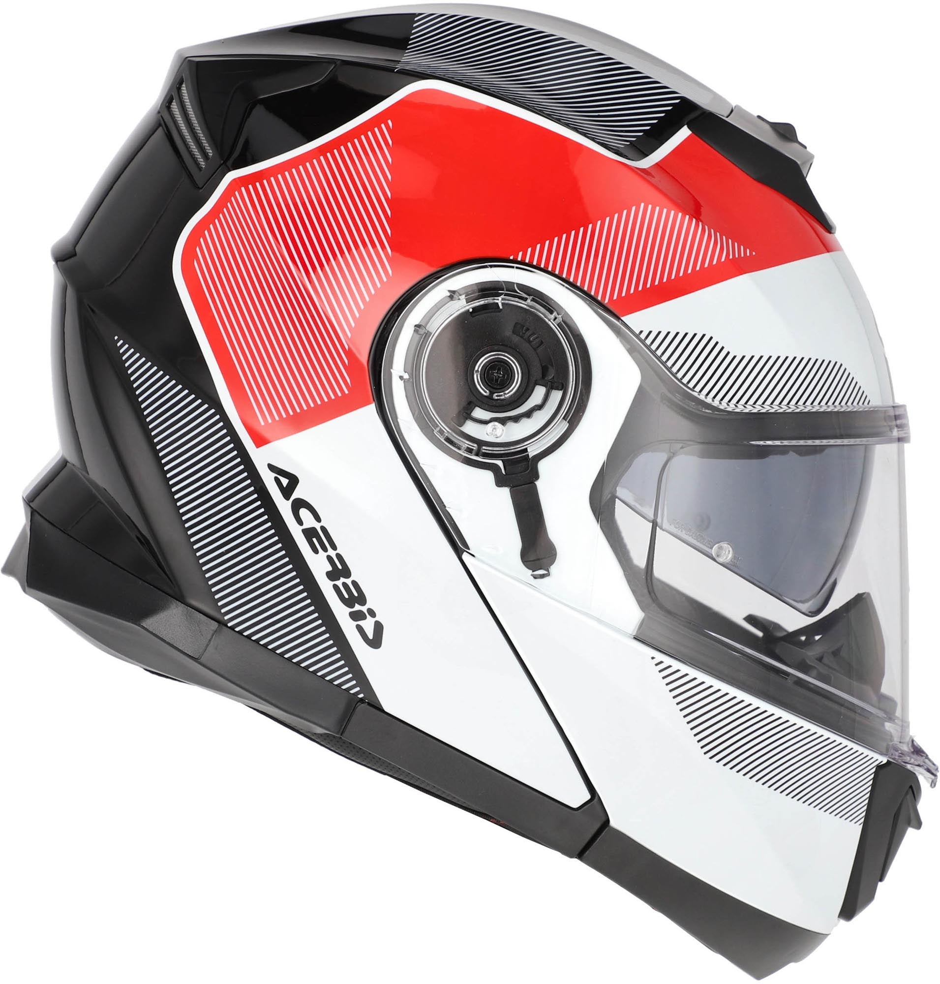 Acerbis Serel Logo Klapphelm weiß/rot/schwarz XS (53/54) Abbildung 3