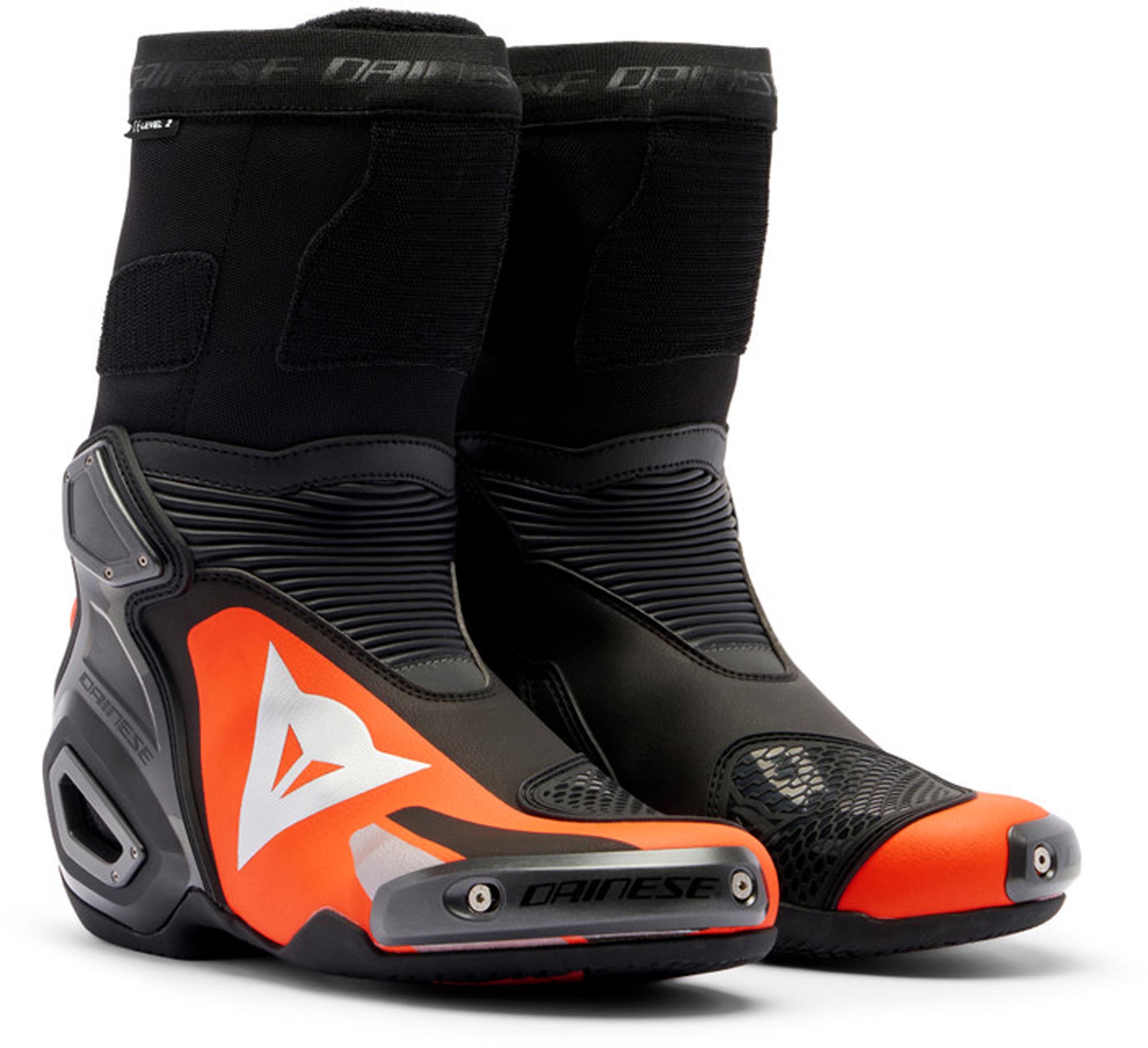 Dainese Axial 2 2.0 Motorcykelstøvler sort/rød 46 Figur 1