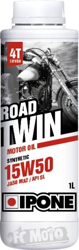 IPONE Road Twin 15W-50 Óleo de Motor 1 Litro Figura 1