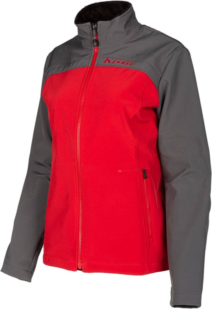 Klim Whistler Veste pour dames Rouge/Gris S Figure 1
