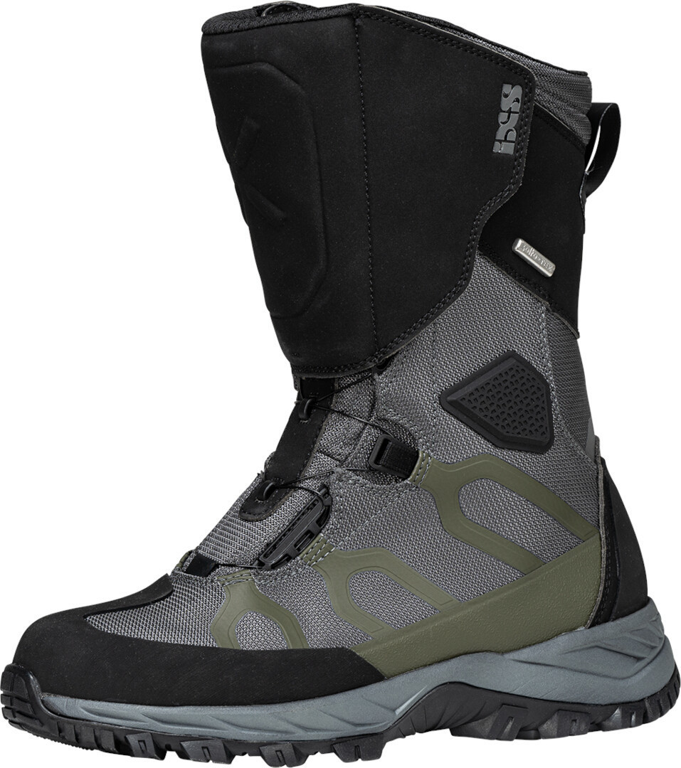 IXS Venture-STX 1.0 Cizme de motocicletă impermeabile negru/gri/verde 39 Figura 1