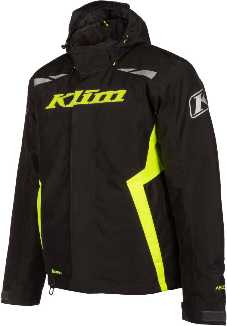 Klim Rift Sneeuwscooter Jas zwart/neon 3XL Figuur 1