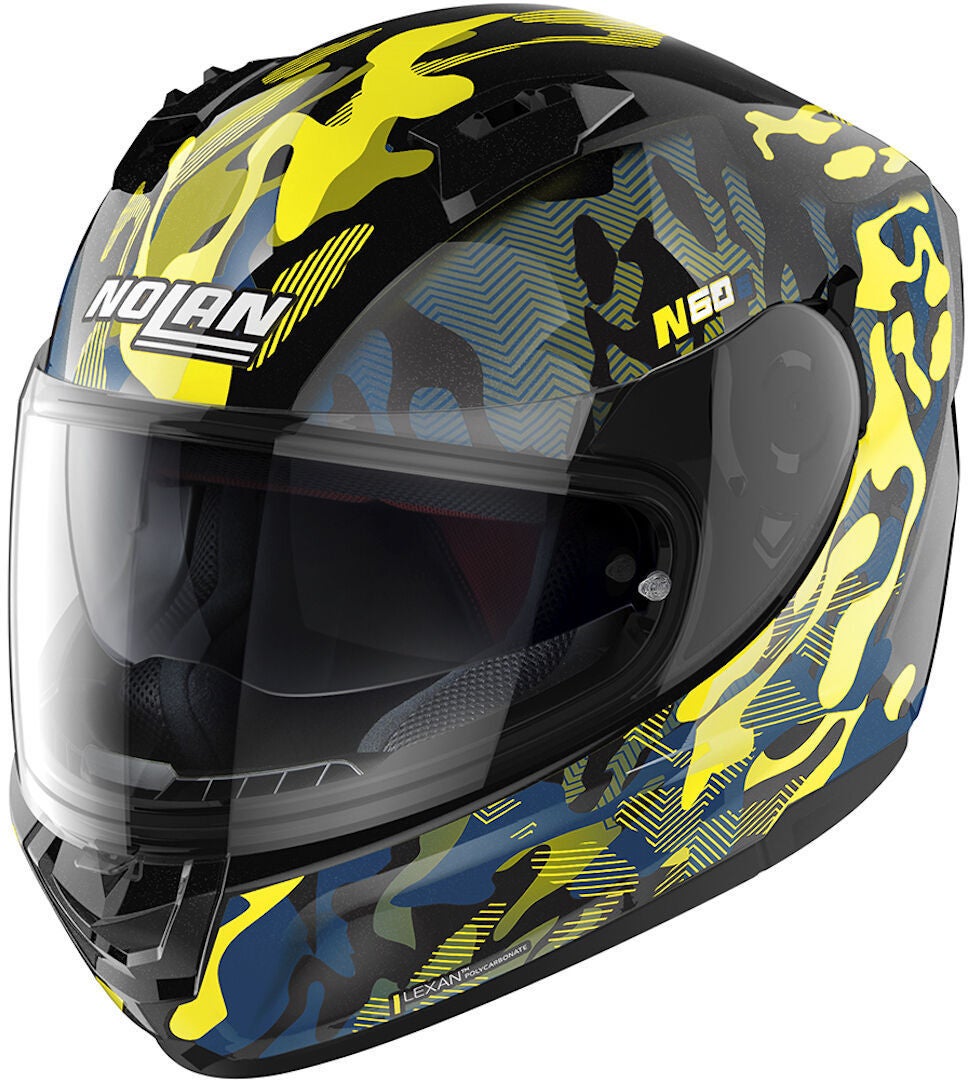 Nolan N60-6 Foxtrot Casco nero/giallo S (56) Figura 1