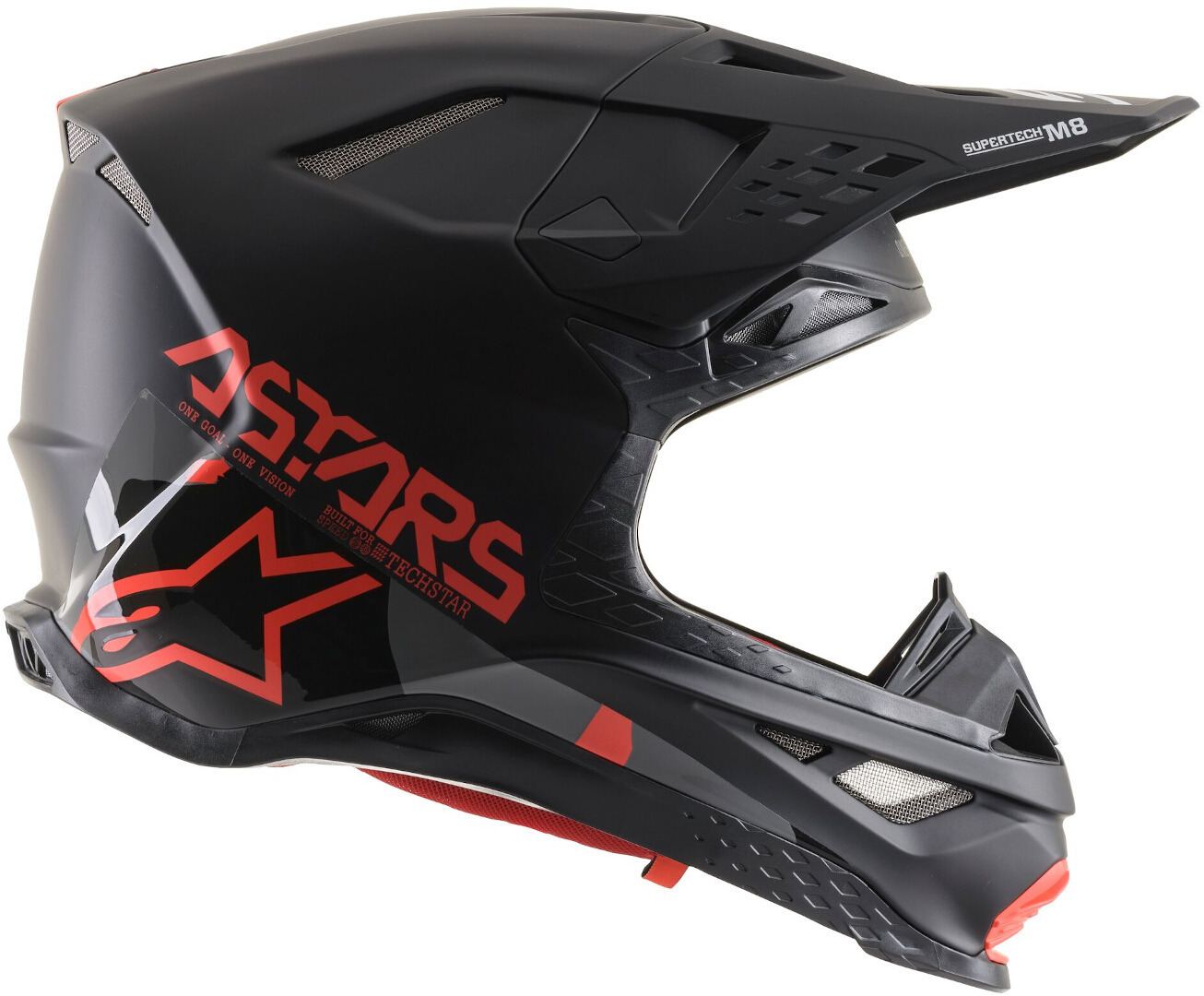 Alpinestars Supertech S-M8 Echo Capacete de Motocross preto/cinza/vermelho L (59/60) Figura 4