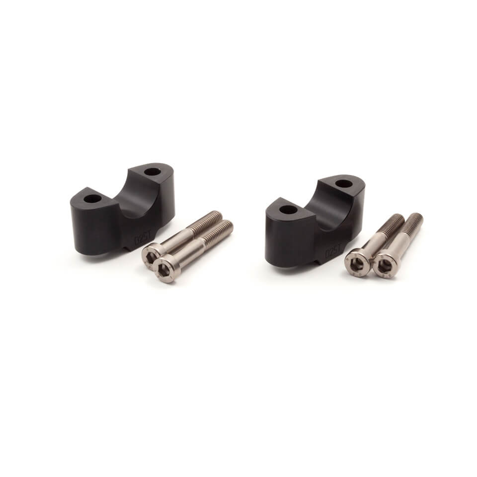 LSL Klemmbock Kit Bonneville & Thruxton 08- svart + 10 mm Figur 1