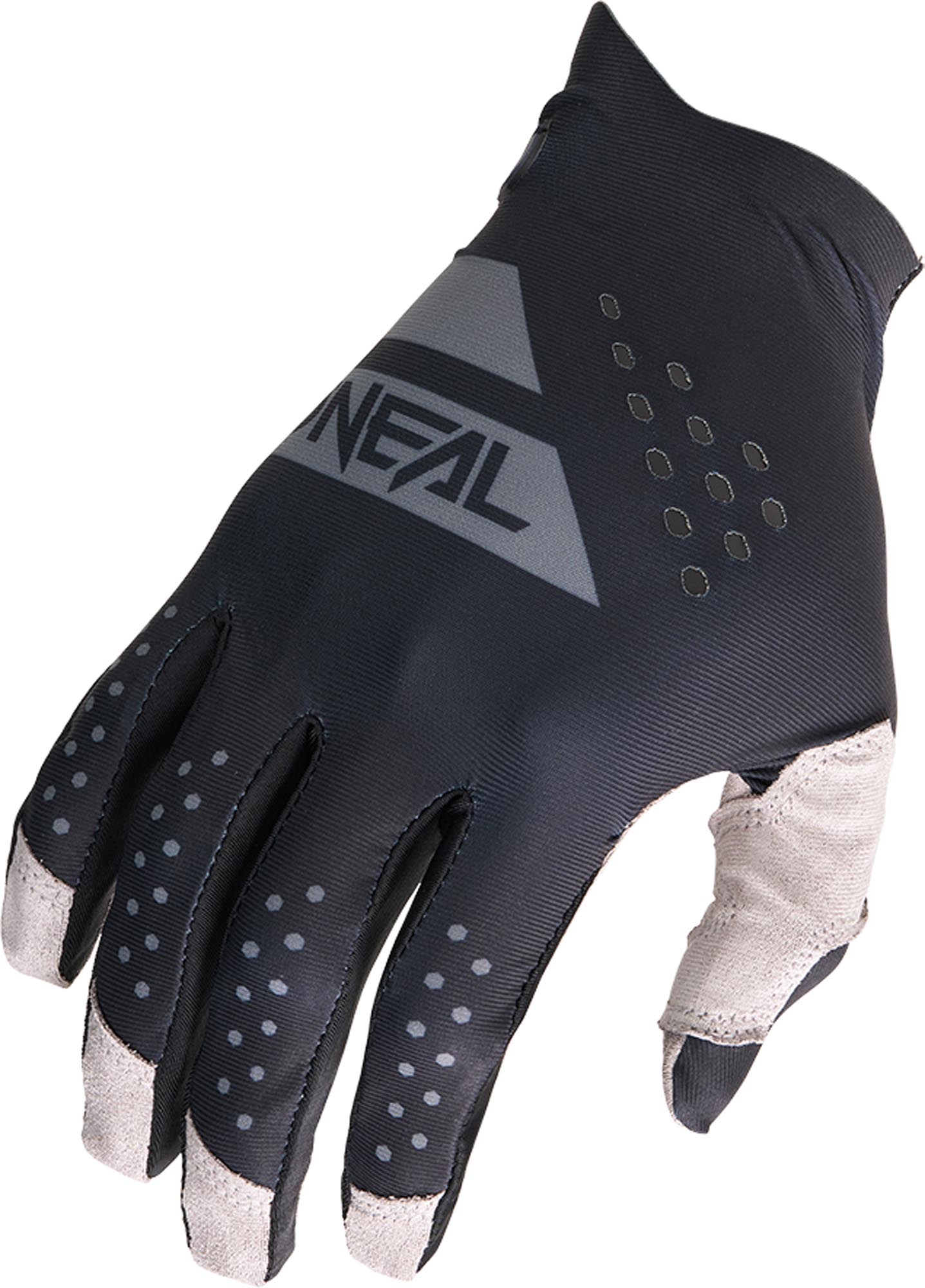 Oneal PIN IT Slip On Motocross Gloves black/grey M Figure 1