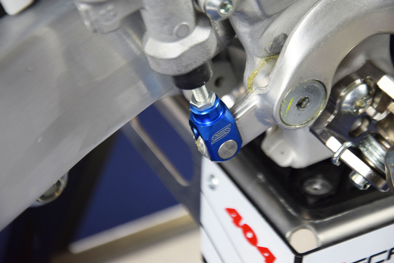 SCAR Frână spate Clevis Alu Blue Figura 3