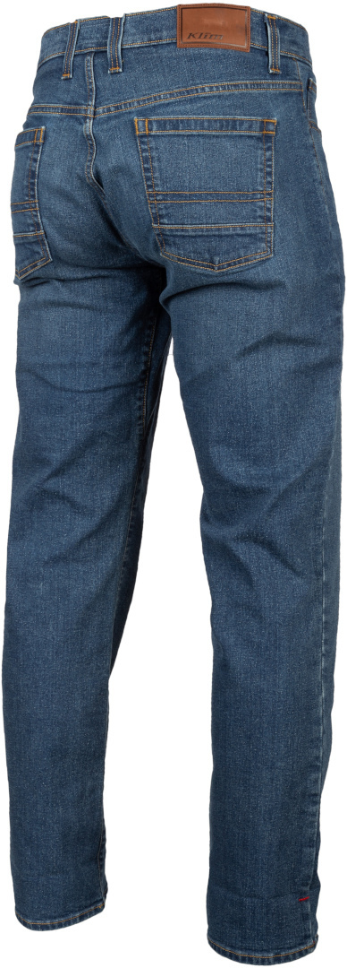 Klim K Forty 2 Straight Stretch Denim Motorcycle Jeans blue Long 36 Figure 6
