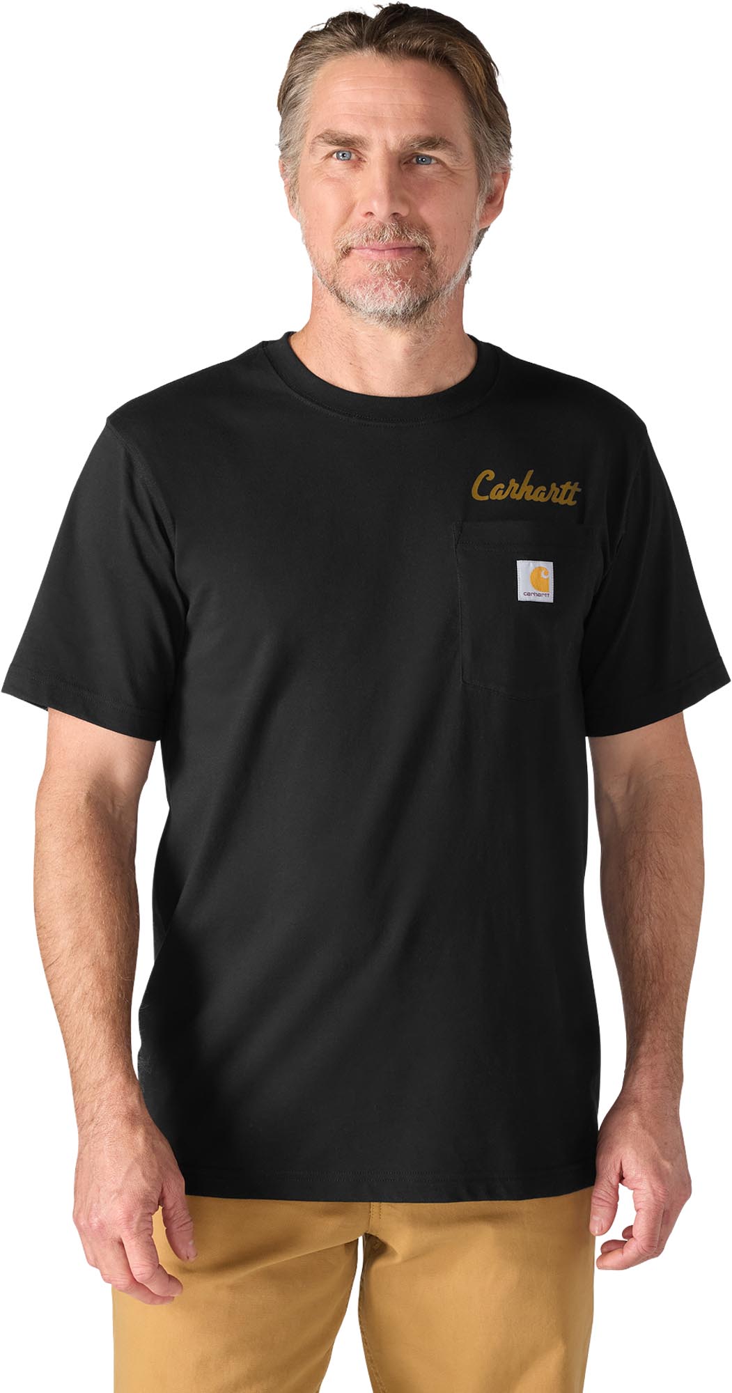 Carhartt Irvine Relaxed Hard Work Tričko černá S Obrázek 4
