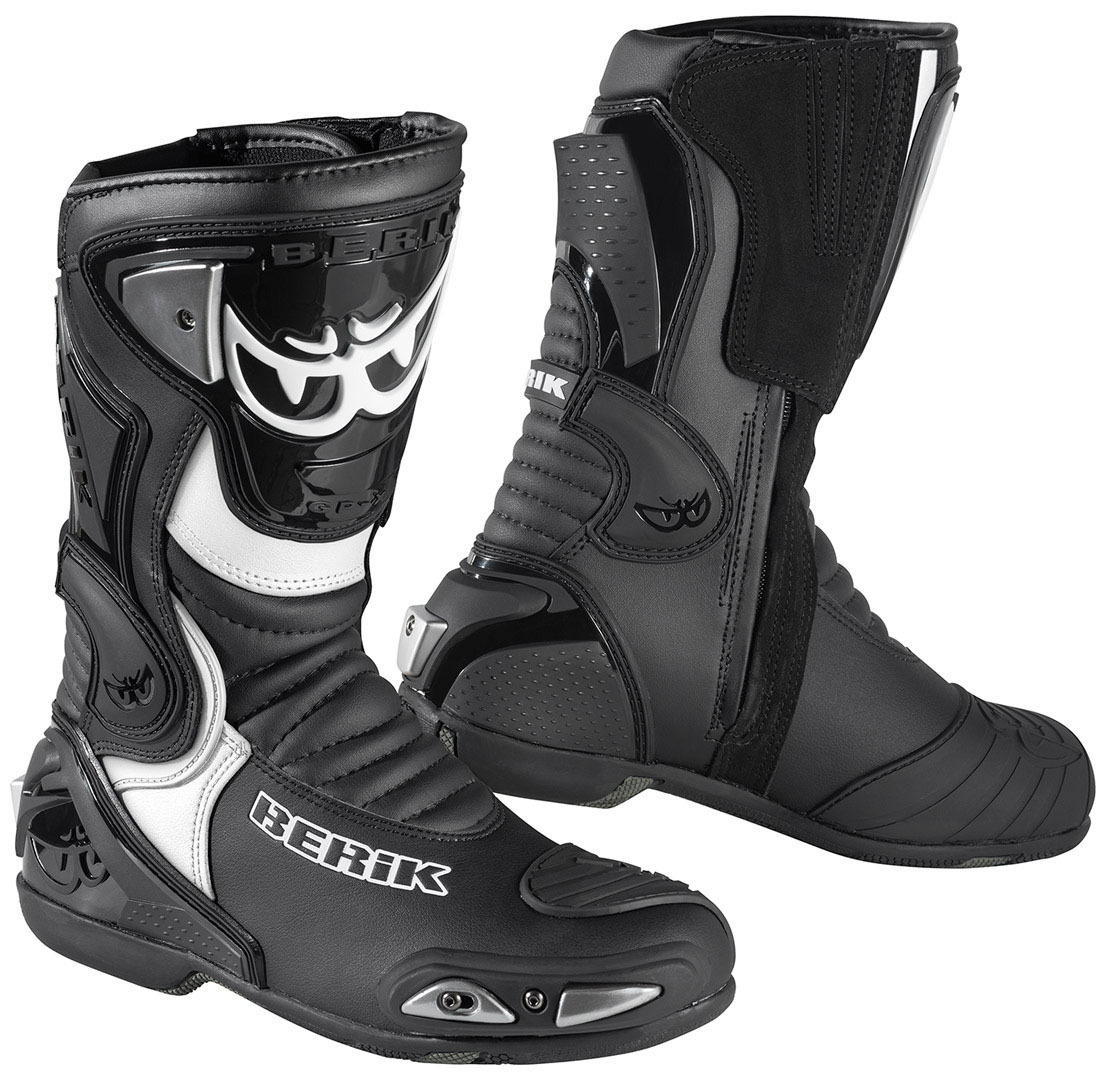 Berik Losail Motorcycle Boots black/white 38 Figure 1