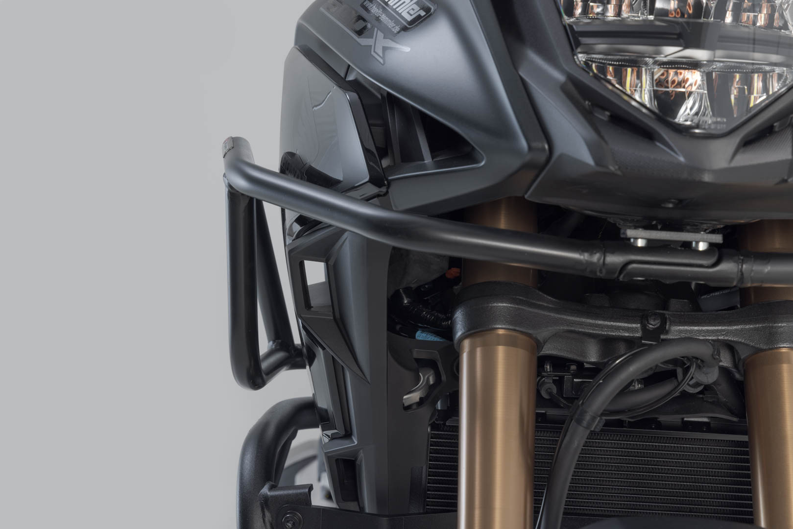SW-Motech bară superioară de siguranță - Neagră. Honda CB500X (18-). Figura 3