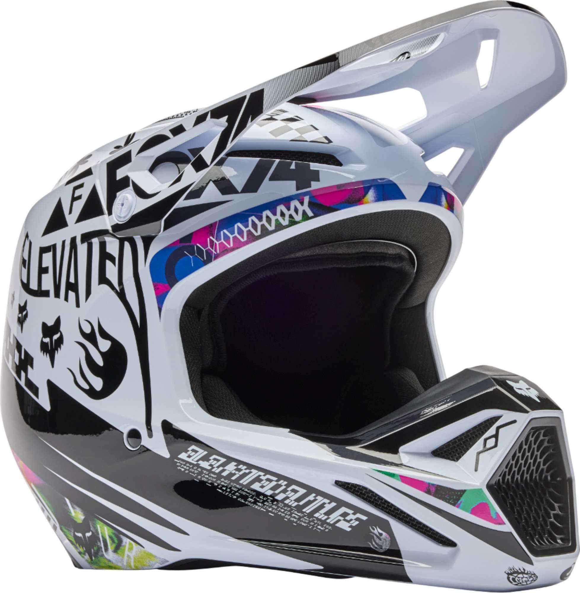 fox f7 helmet Schutt PRO No helmet can prevent head FOX V1 Image Cosmo Motocross