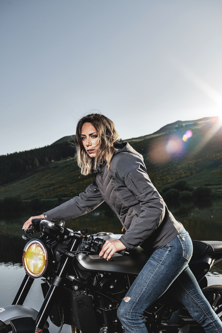 Segura Natcho Damen Motorrad Textiljacke grau 38 Abbildung 5