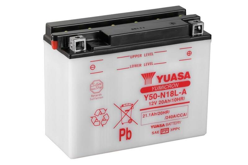 YUASA Y50-N18L-A Baterie fără pachet acid Figura 1