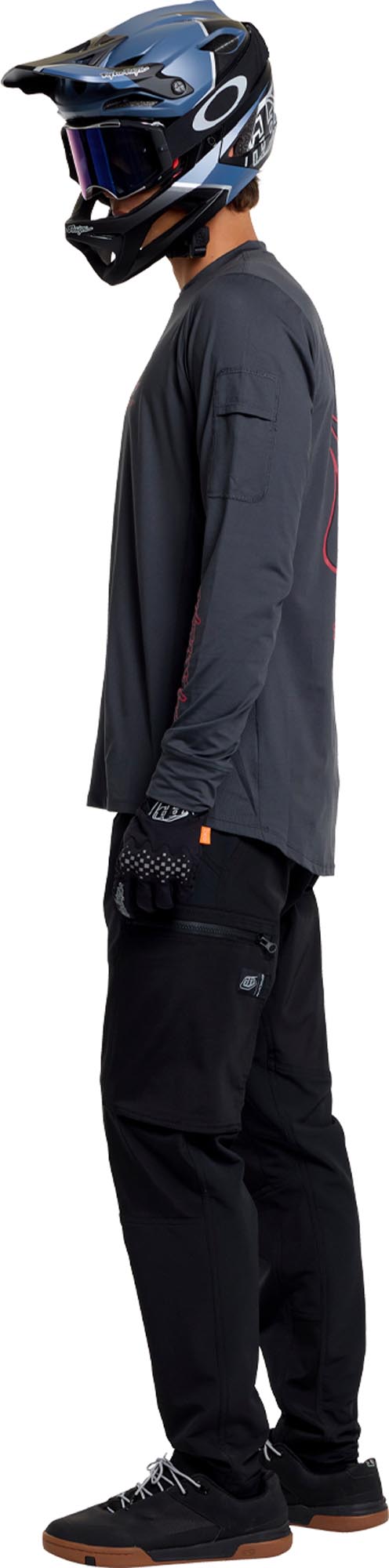 Troy Lee Designs Ruckus Ride Ember Bicycle Jersey M Figure 10