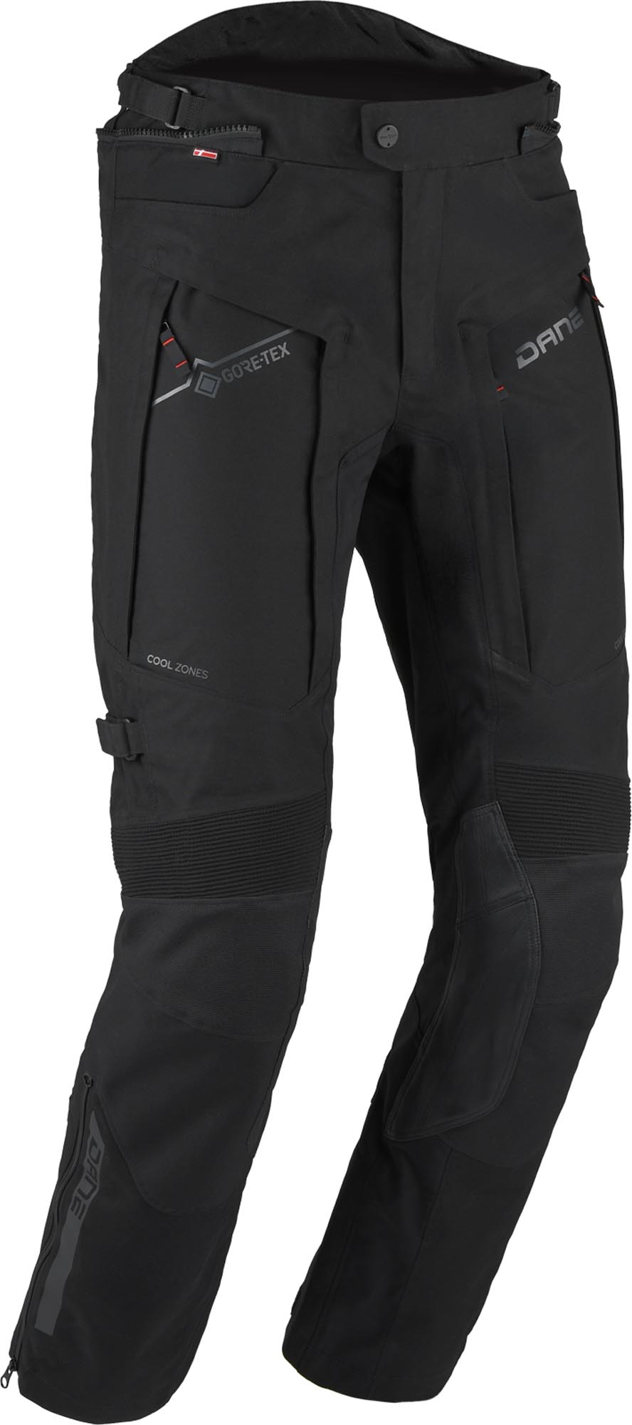 DANE Spor Gore-Tex Motorcykel Tekstilbukser Sort 2XL Figur 1
