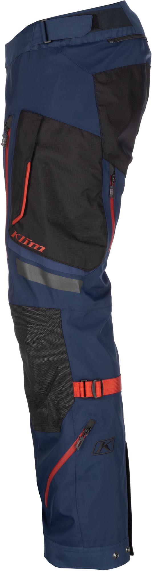 Klim Badlands Pro Rogue Gore-Tex Motorcycle Textile Pants blue/red Long 36 Figure 3