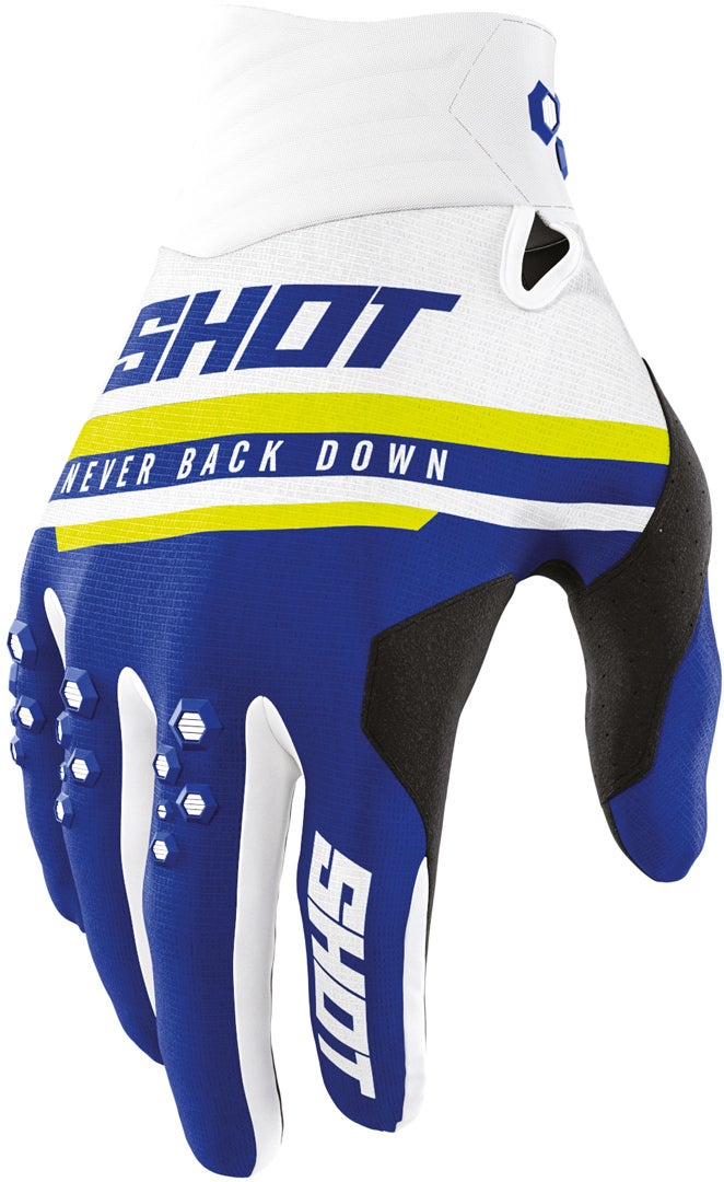 Shot Contact Shining Motocross Handschuhe blau 9 Abbildung 1