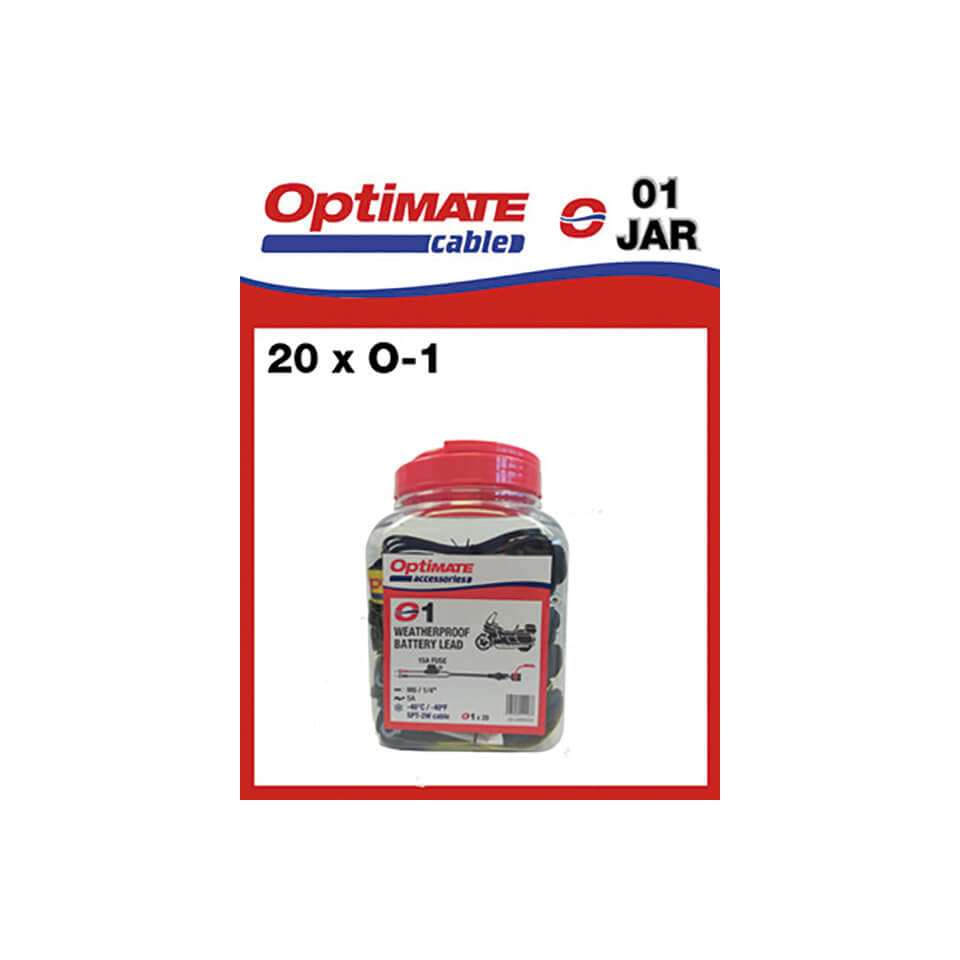 OPTIMATE Wasserdichtes Ösenkabel SAE-Stecker, M6, 5A max. Figura 3