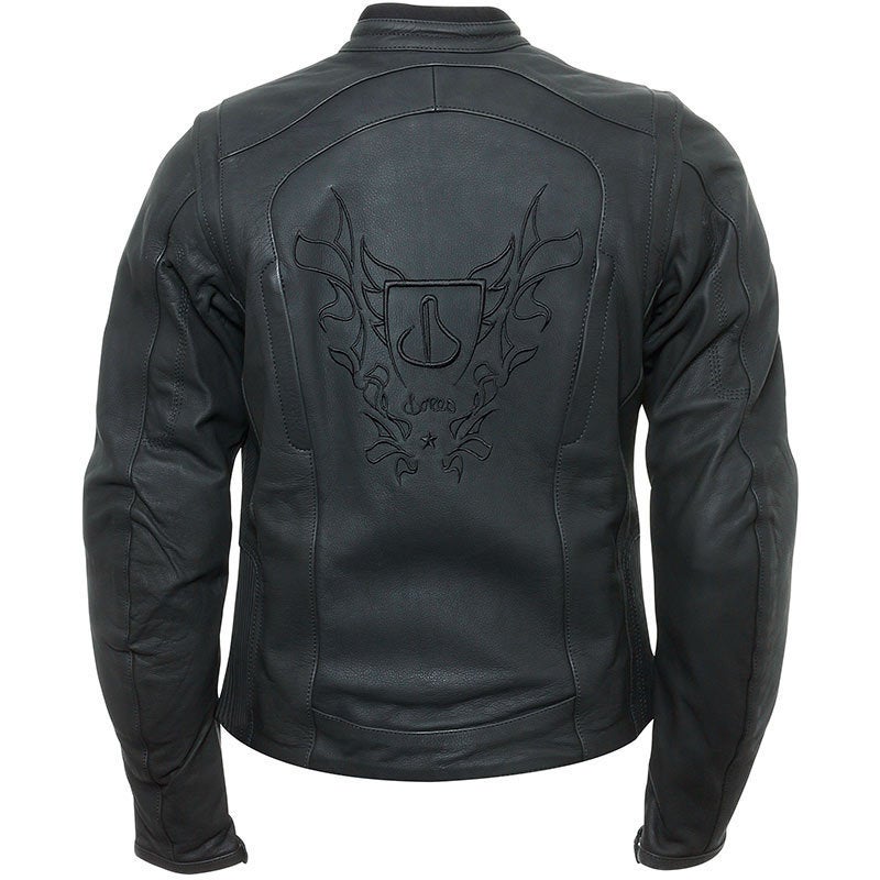 Bores Caroline Ladies Leather Jacket Waterproof Damer læderjakke Fløde 34 Figur 3