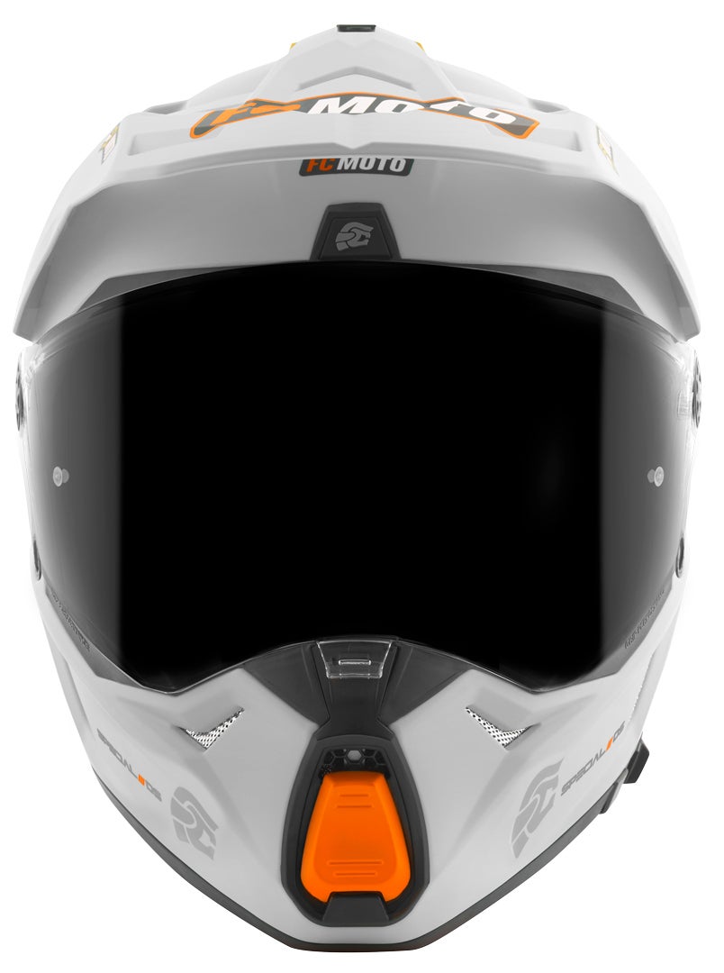 FC-Moto Merkur Pro Straight Enduro Helmet grey matt 2XL Figure 6