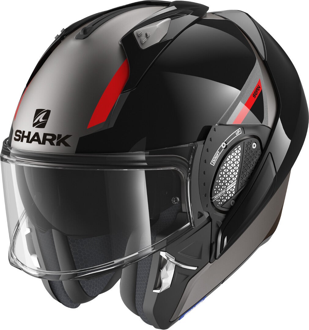 Shark Evo-GT Sean Přilba Antracit/Černá M (57/58) Obrázek 3