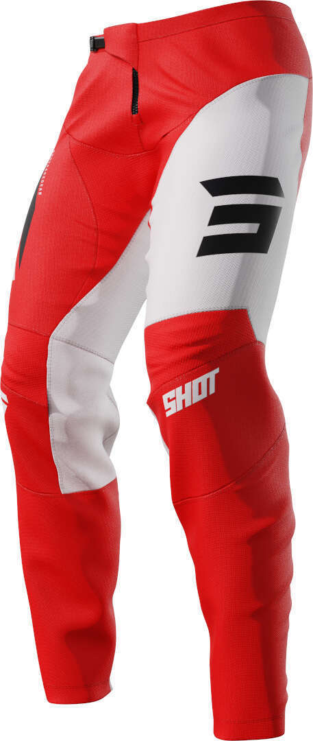 Shot Devo Star Motocross Pants red/white 36 Figure 1