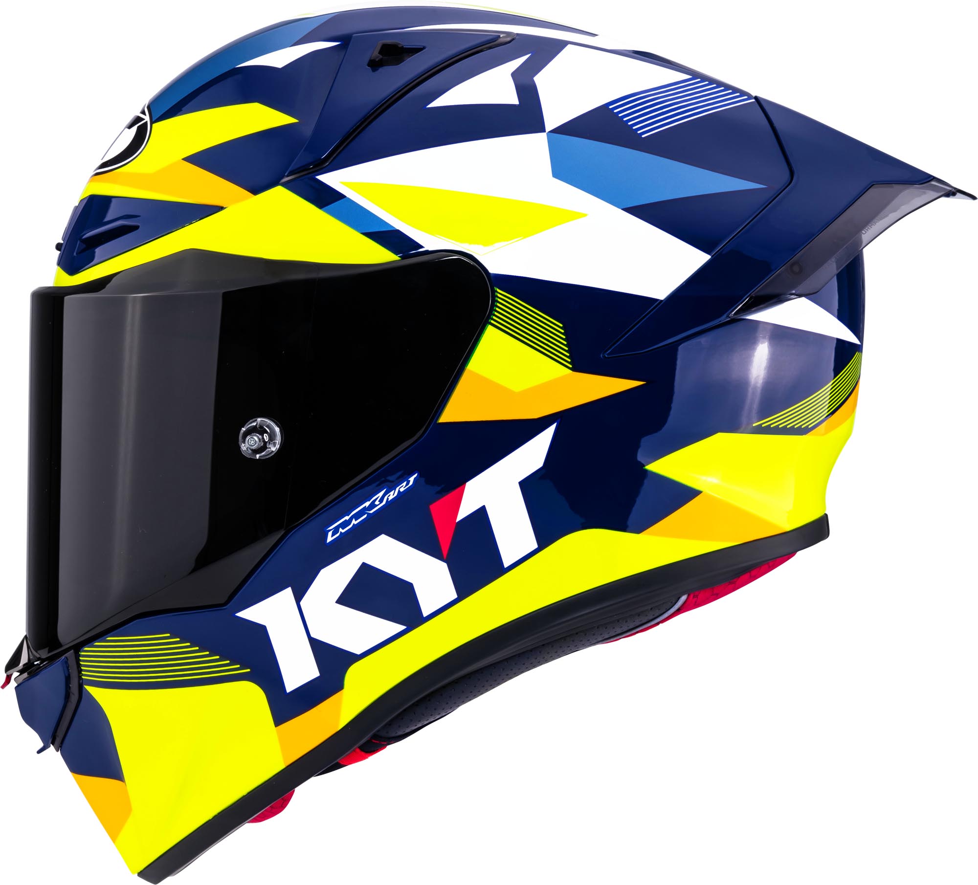 KYT R1R Diamond Helmet blue/yellow L (59/60) Figure 2