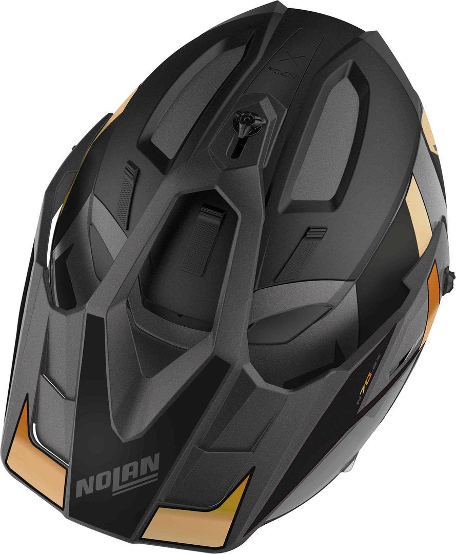 Nolan N70-2 X 06 Skyfall N-Com Casco nero/oro L (60) Figura 2
