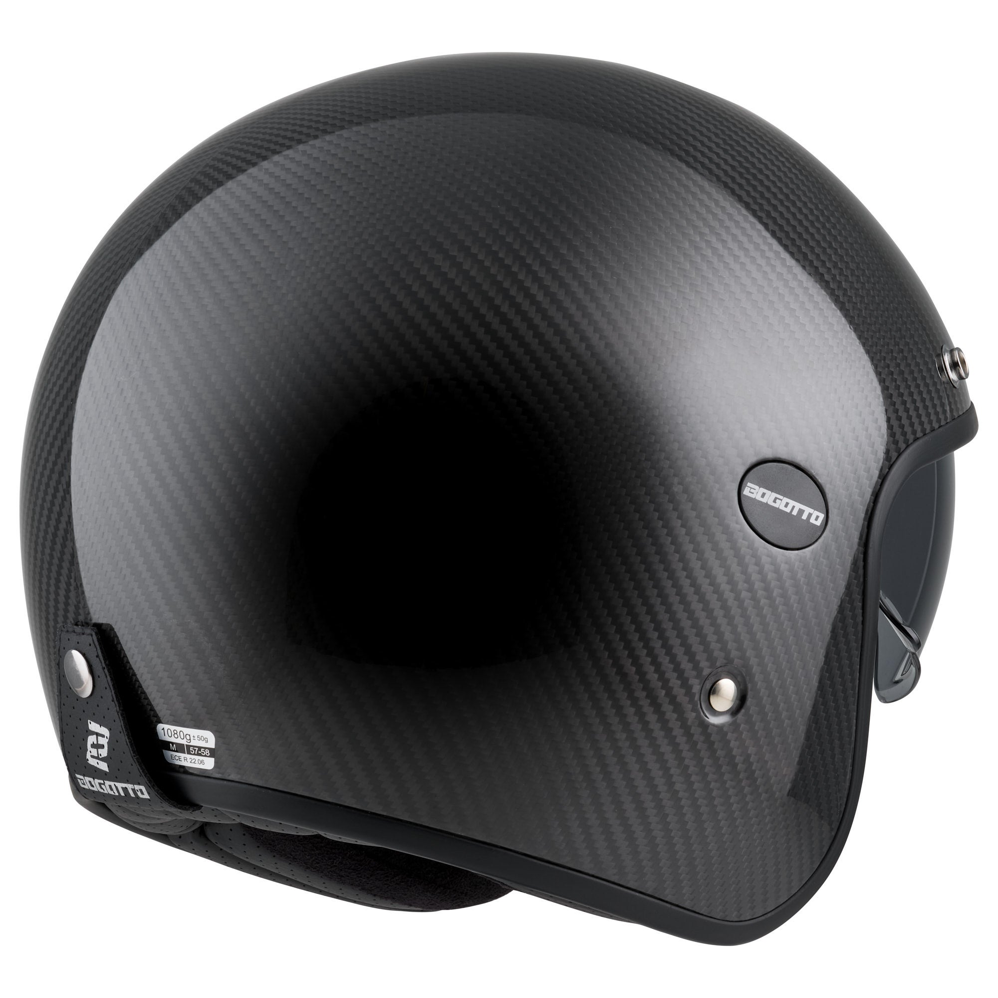 Bogotto H587 Carbon Straalhelm Koolstof XS (53/54) Figuur 3
