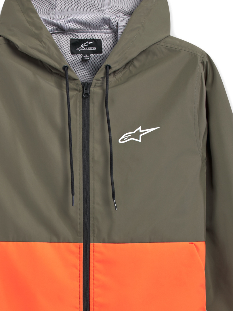 Alpinestars Speeder Textiljacke orange/grün M Abbildung 2