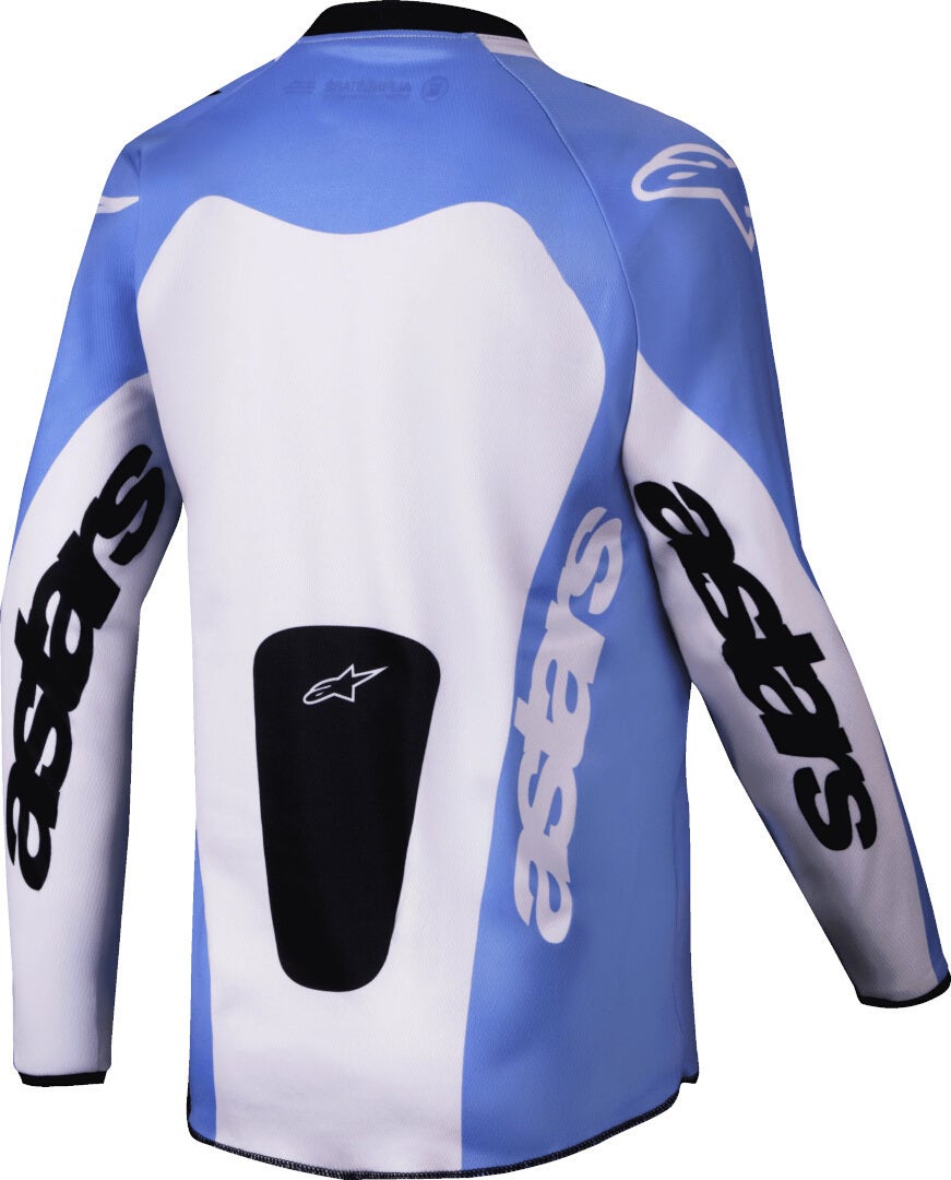 Alpinestars Racer Veil Motocross trøje til børn lilla/sort XL Figur 2