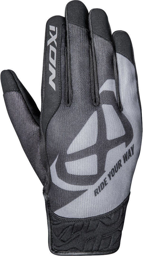 Ixon RS Slicker Motorhandschoenen zwart/grijs 3XL Figuur 1