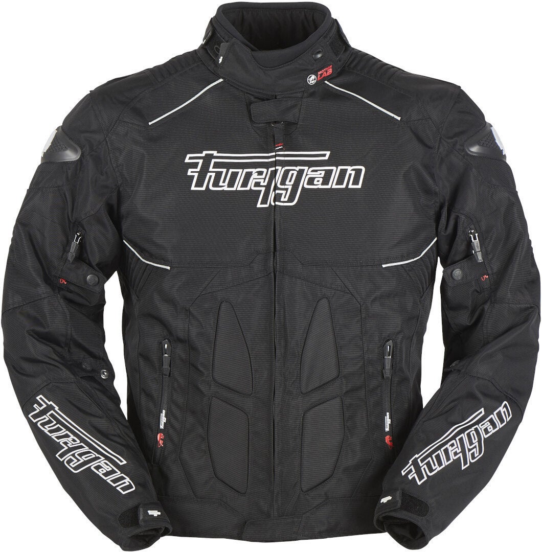 Furygan Titanium 오토바이 섬유 재킷 흑백 3XL 그림 1