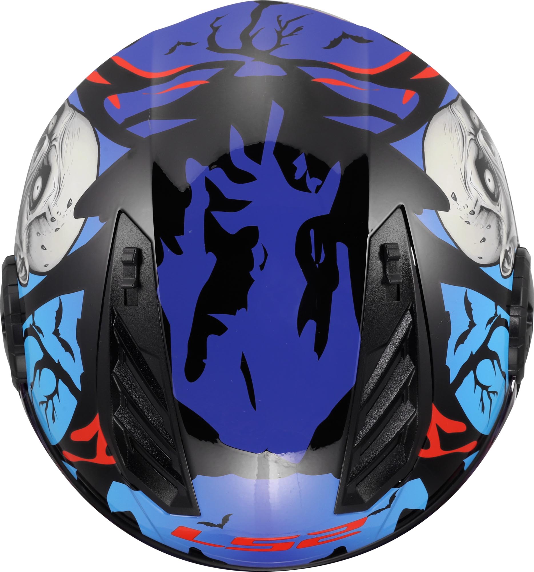 LS2 OF616 Airflow II Zombie II Jethelm S (55/56) Abbildung 2
